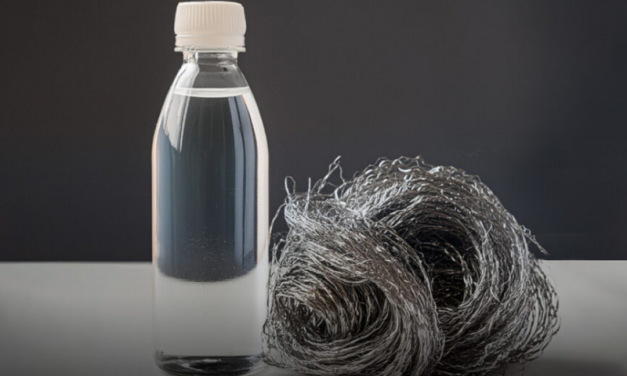 Aplicação de água oxigenada e lã de aço consegue degradar poluentes tóxicos na água